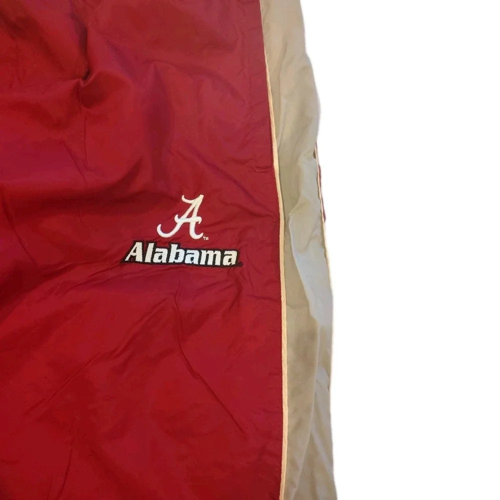 VTG Starter Alabama Crimson Tide Mesh Lined Windbreaker Pants Men's SZ Large A3‎
